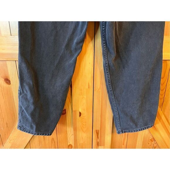 L.L. Bean Women's Relaxed Fit Jeans Black Double L Vintage Size 16P (2077) - Picture 6 of 8